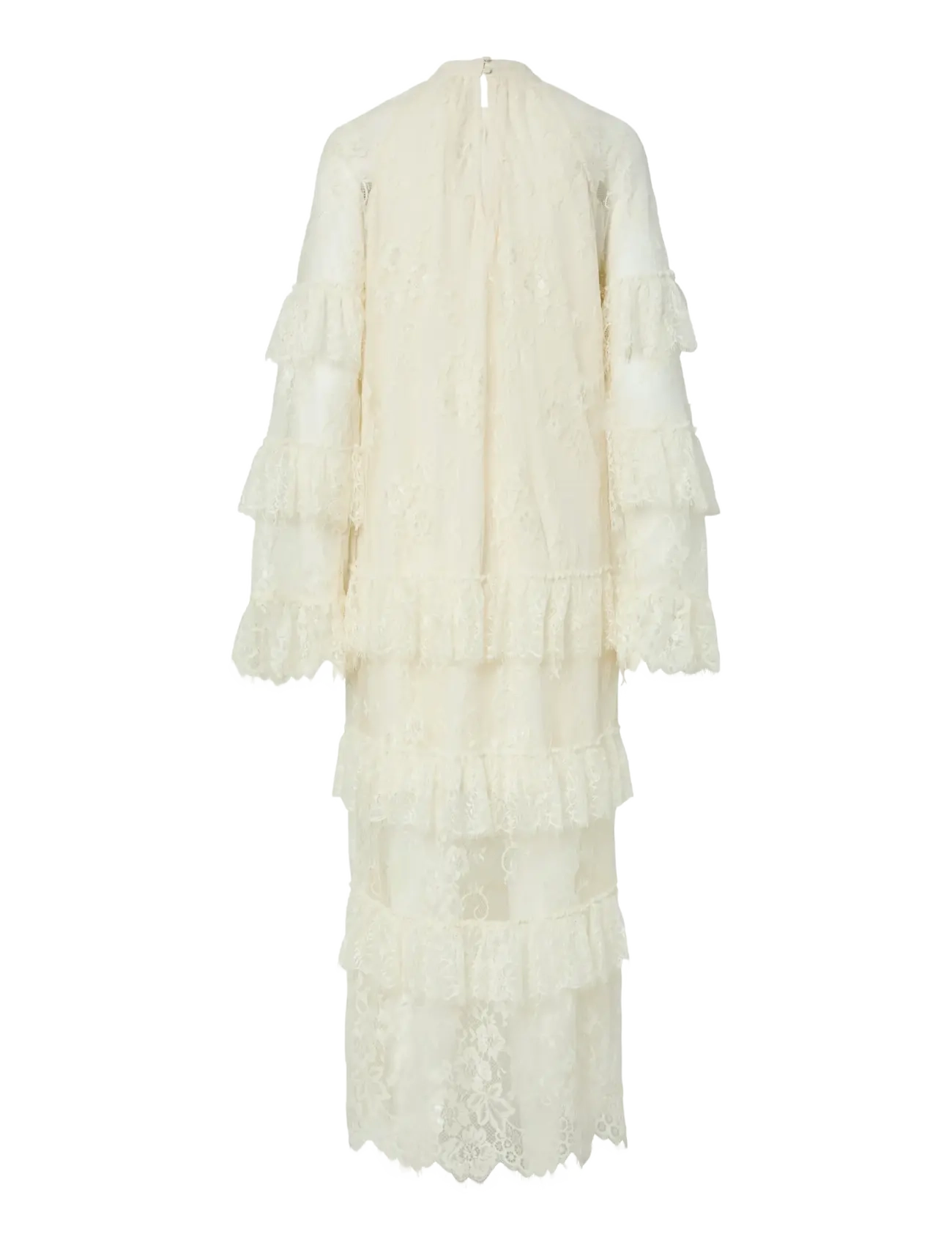 YAS - YASARIZONA LS LONG LACE DRESS - D2D - abendkleider - birch - 1