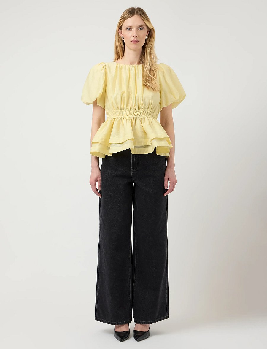 YAS - YASSKYLA SS TOP - kortærmede bluser - anise flower - 4