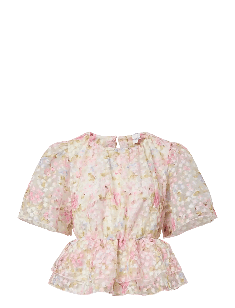 YAS - YASLEANNA SS TOP NEW S. - SHOW - kurzämlige blusen - pristine - 1