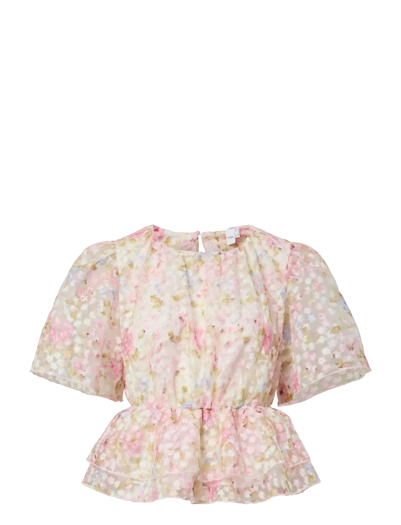 YAS YASLEANNA SS TOP NEW S. - SHOW - Kortærmede bluser - PRISTINE / multi