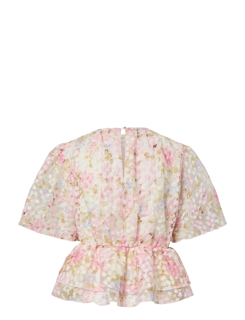 YAS - YASLEANNA SS TOP NEW S. - SHOW - kurzämlige blusen - pristine - 2