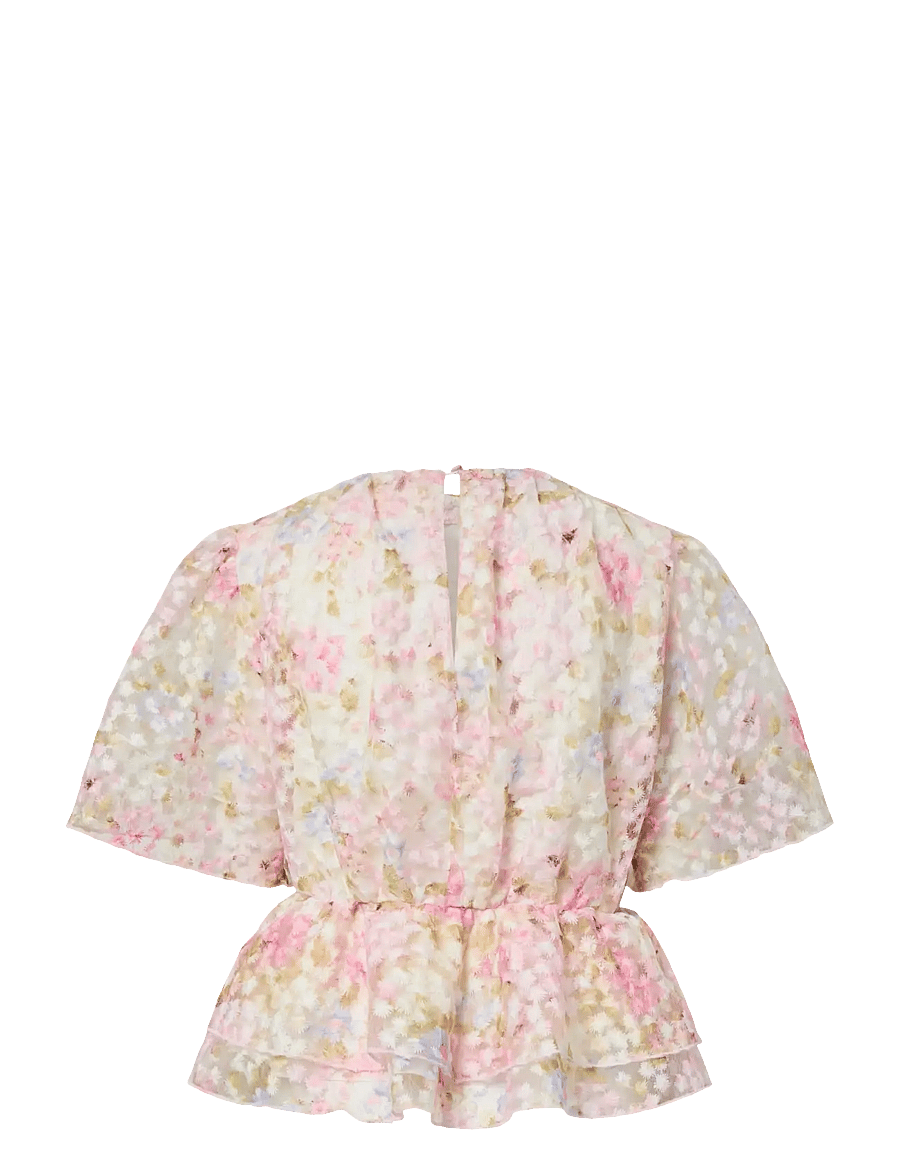 YAS - YASLEANNA SS TOP NEW S. - SHOW - kortærmede bluser - pristine - 2