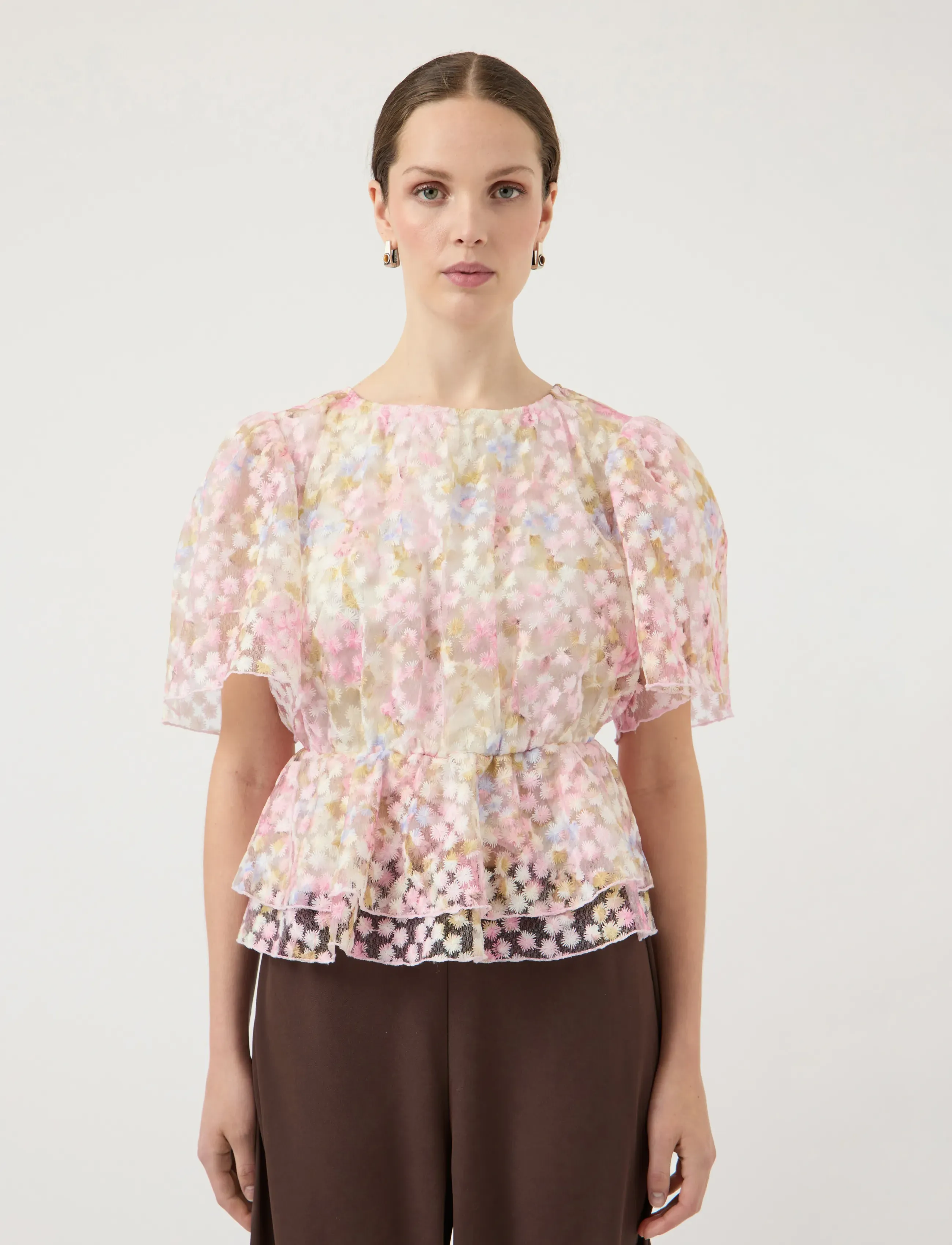 YAS YASLEANNA SS TOP NEW S. - SHOW - Blusen - PRISTINE / multi