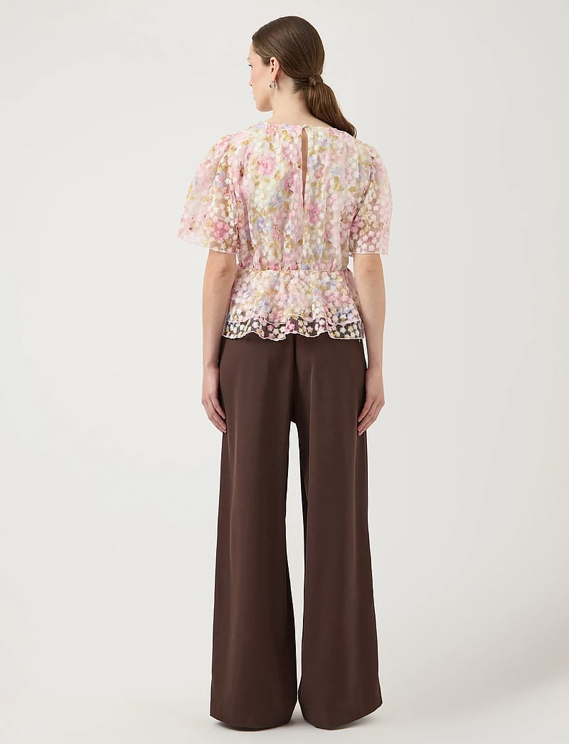 YAS - YASLEANNA SS TOP NEW S. - SHOW - kurzämlige blusen - pristine - 3
