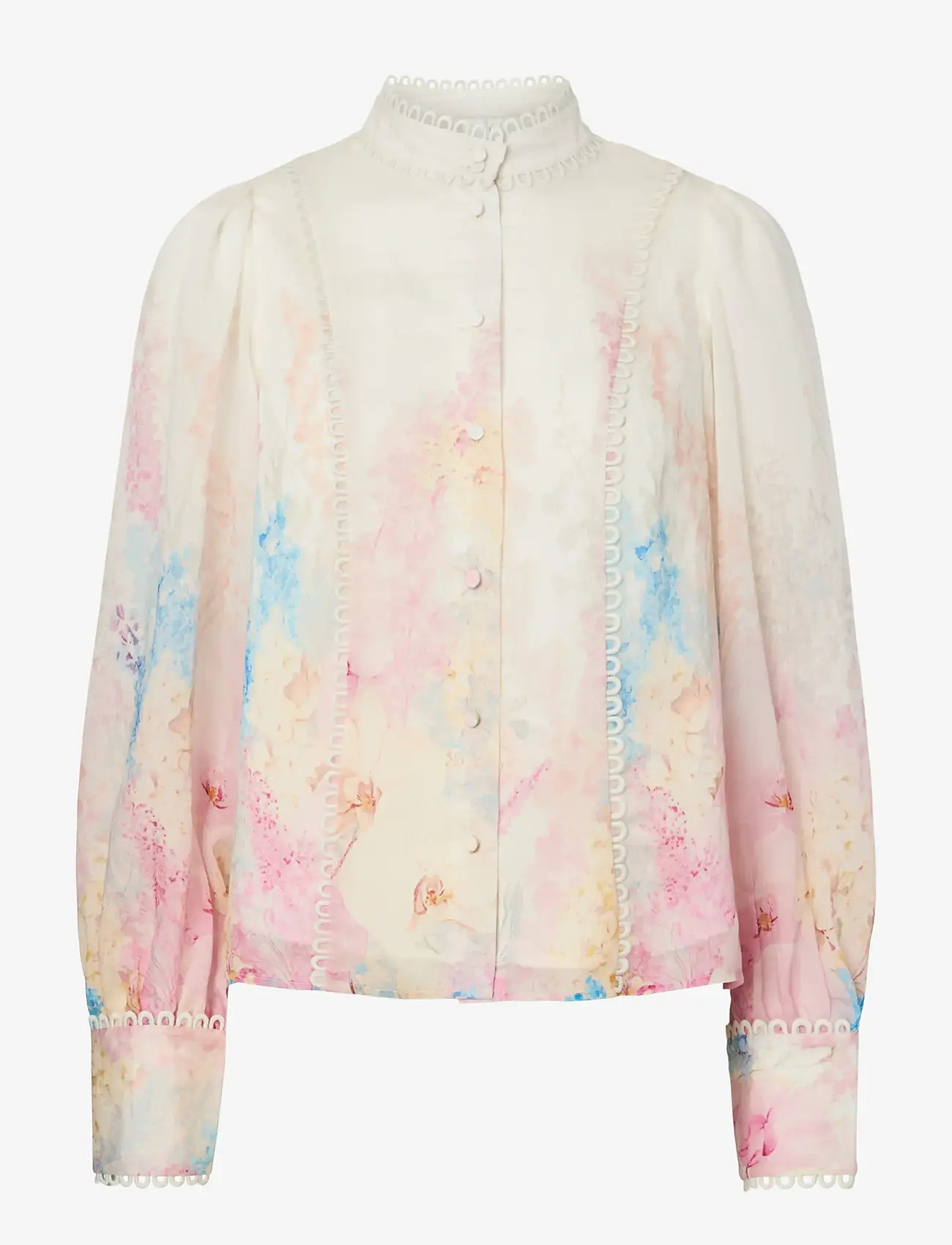 YAS - YASFLORENCE LS SHIRT - SHOW - langärmlige hemden - pristine - 0