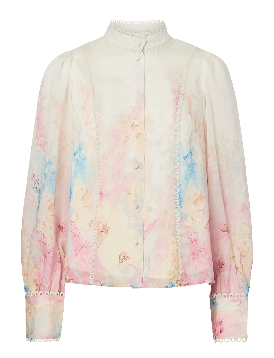 YAS - YASFLORENCE LS SHIRT - SHOW - langärmlige hemden - pristine - 0