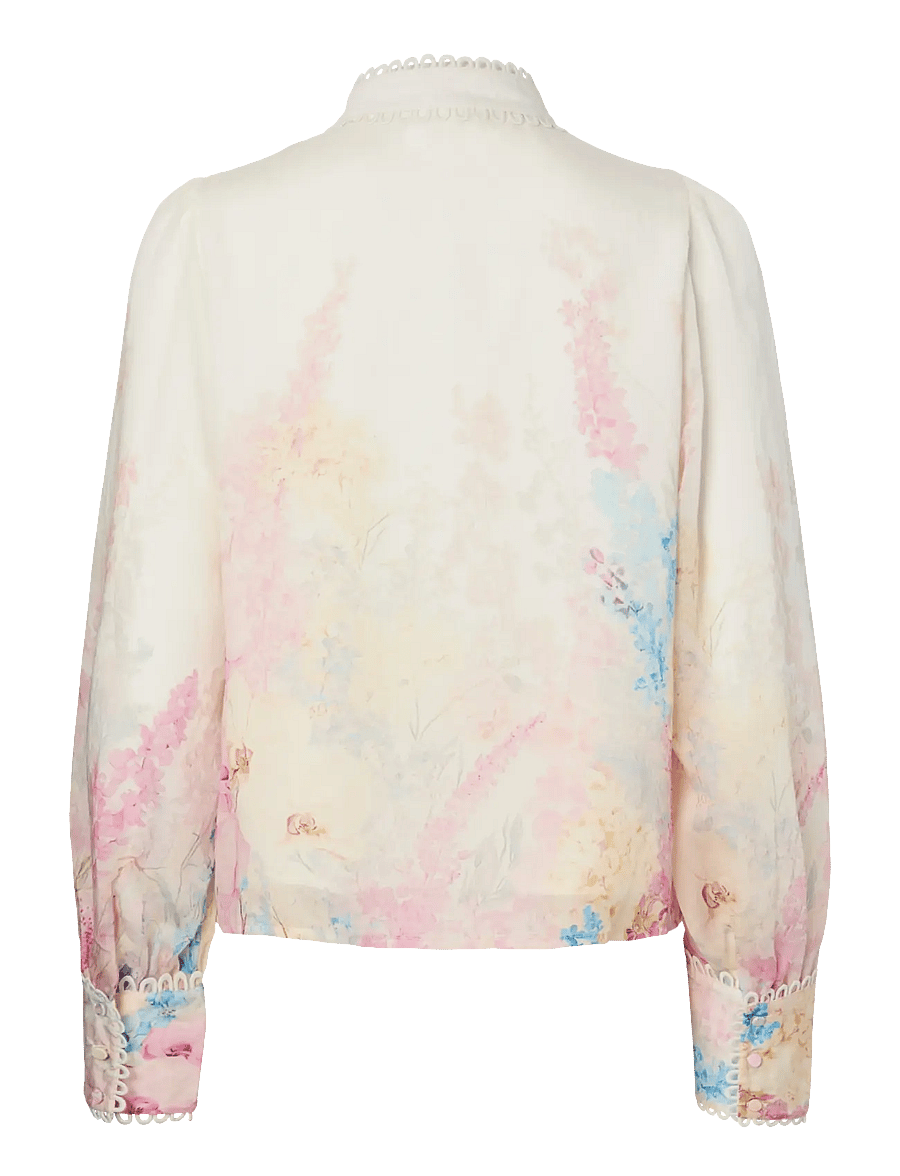 YAS - YASFLORENCE LS SHIRT - SHOW - langärmlige hemden - pristine - 1