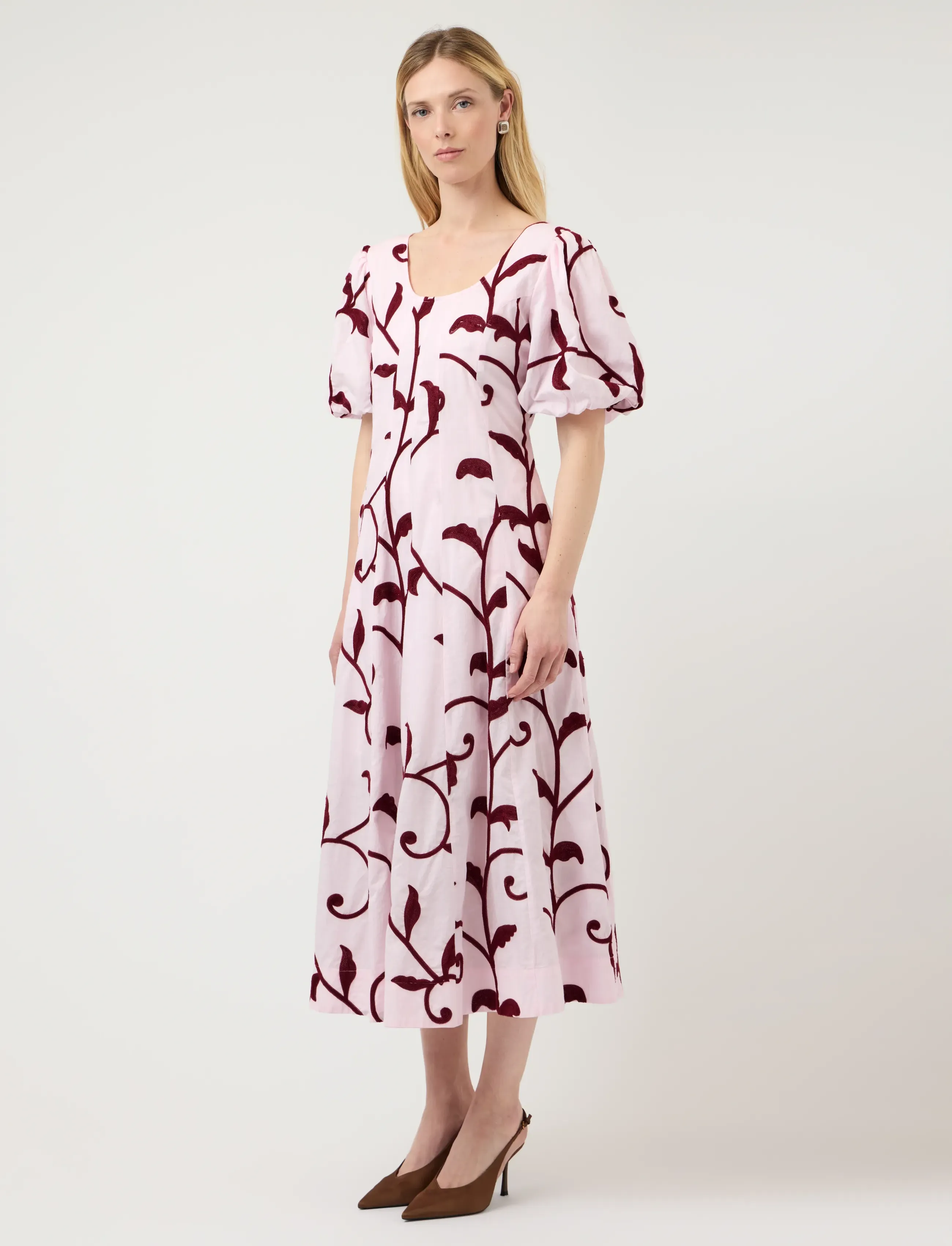 YAS - YASROMY SS LONG DRESS S. - maksikleidid - ballerina - 4