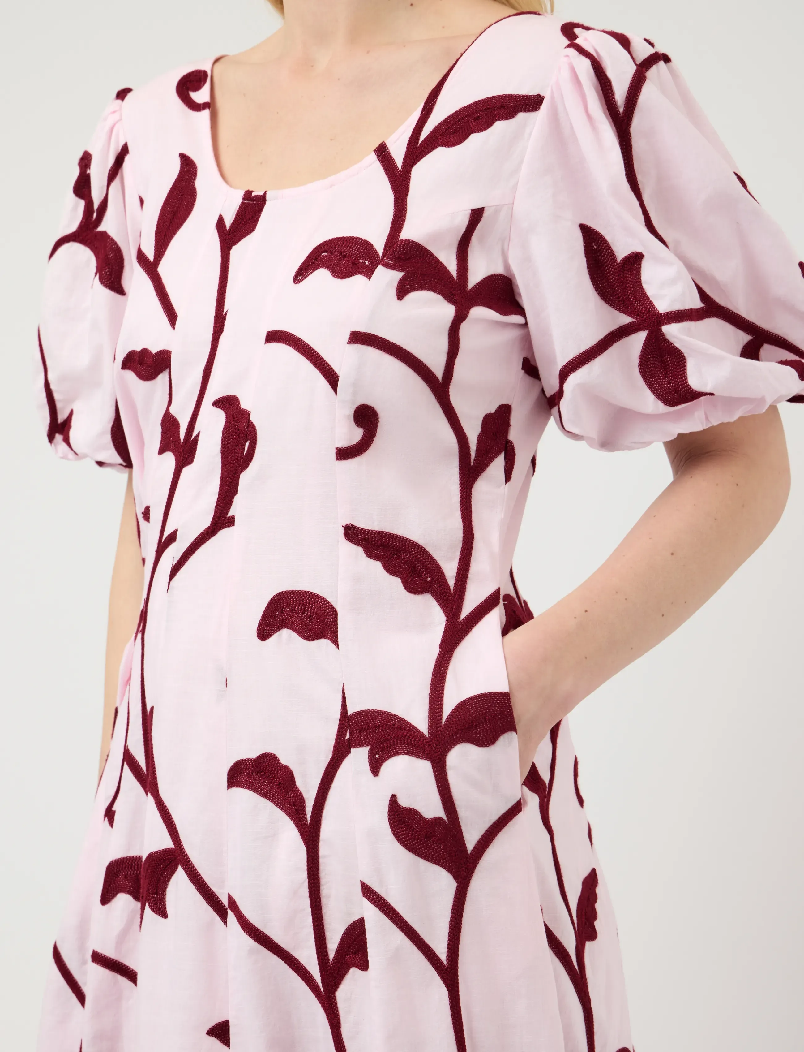 YAS Yasromy Ss Long Dress S. maxiklänningar dam – bild 6