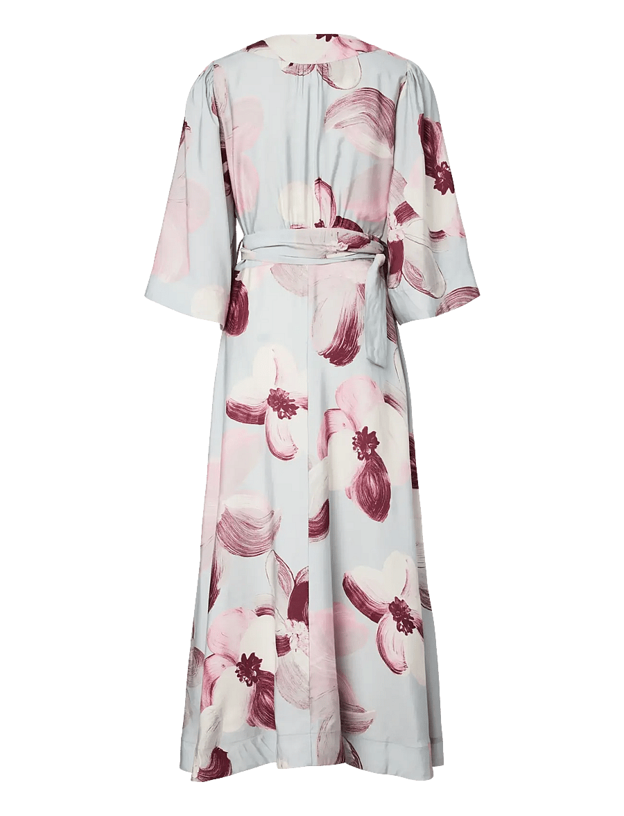 YAS - YASMARGA 3/4 WRAP LONG DRESS S. - SHOW - sommerkleider - skyway - 2
