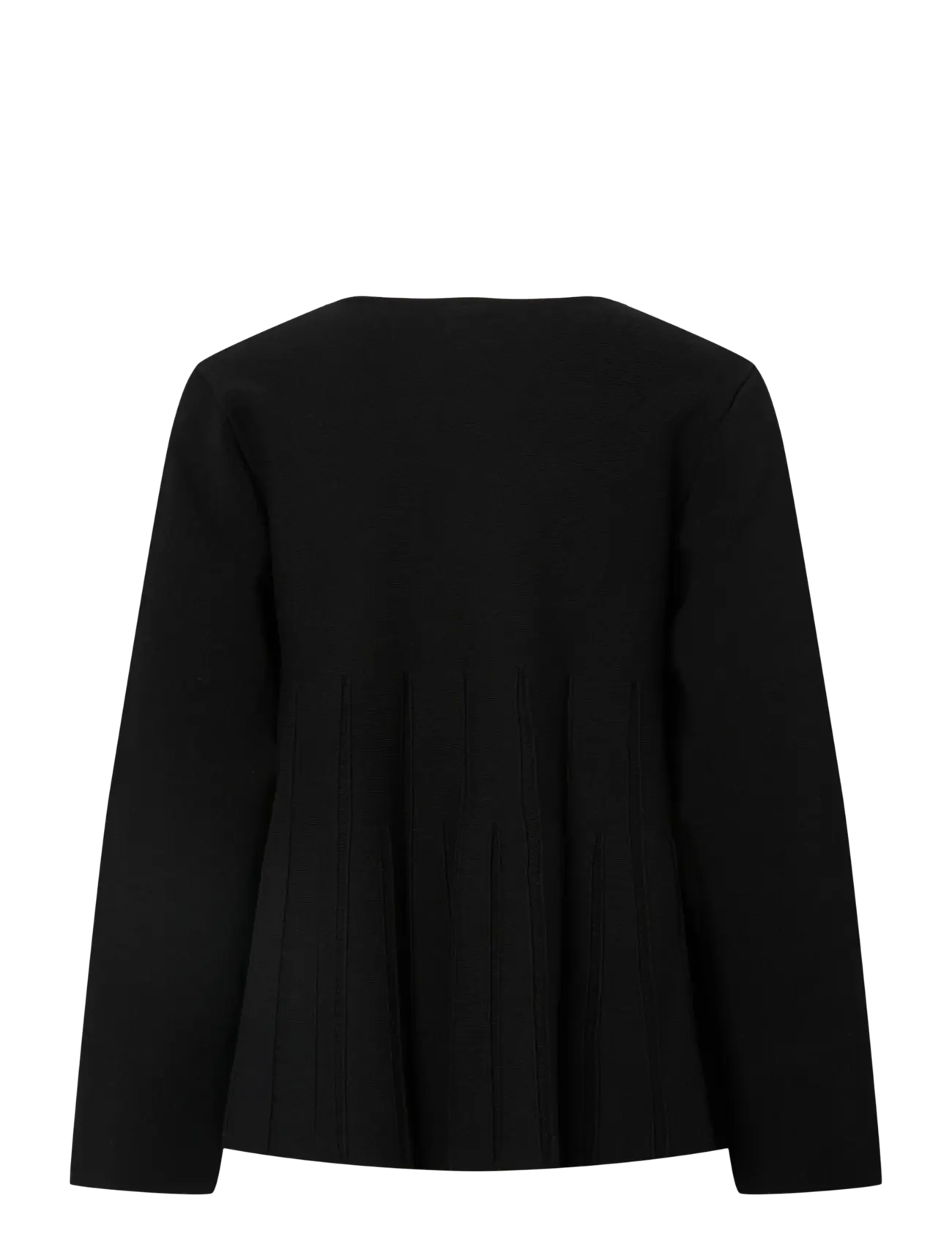 YAS - YASMIKLA LS KNIT CARDIGAN S. NOOS - cardigans - black - 2