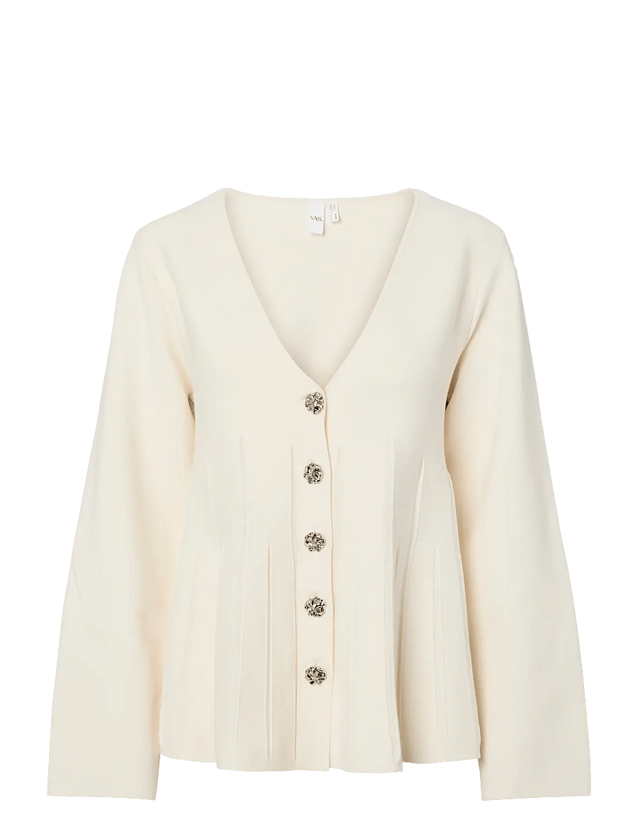 YAS - YASMIKLA LS KNIT CARDIGAN S. NOOS - koftor - pristine - 1