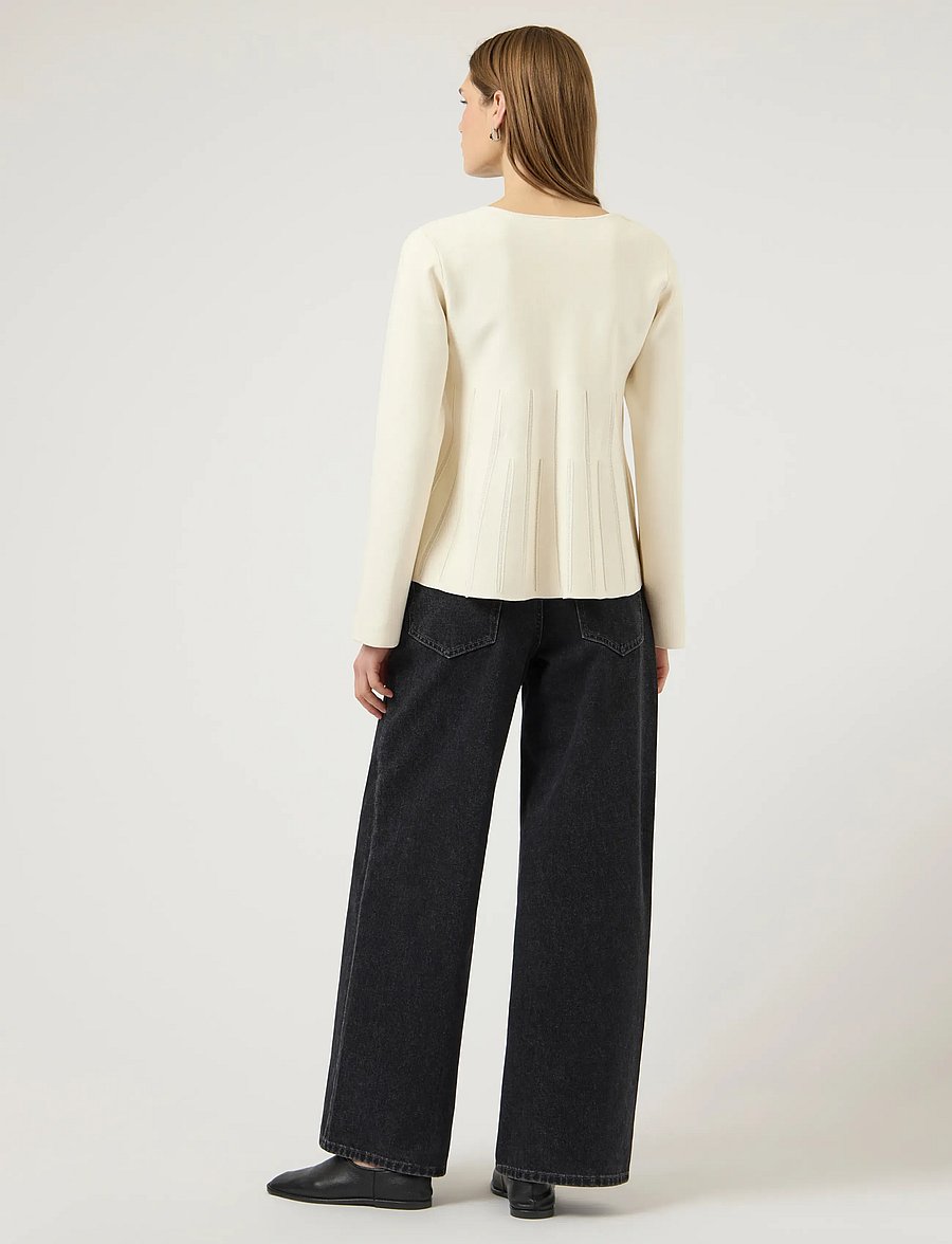 YAS - YASMIKLA LS KNIT CARDIGAN S. NOOS - koftor - pristine - 3