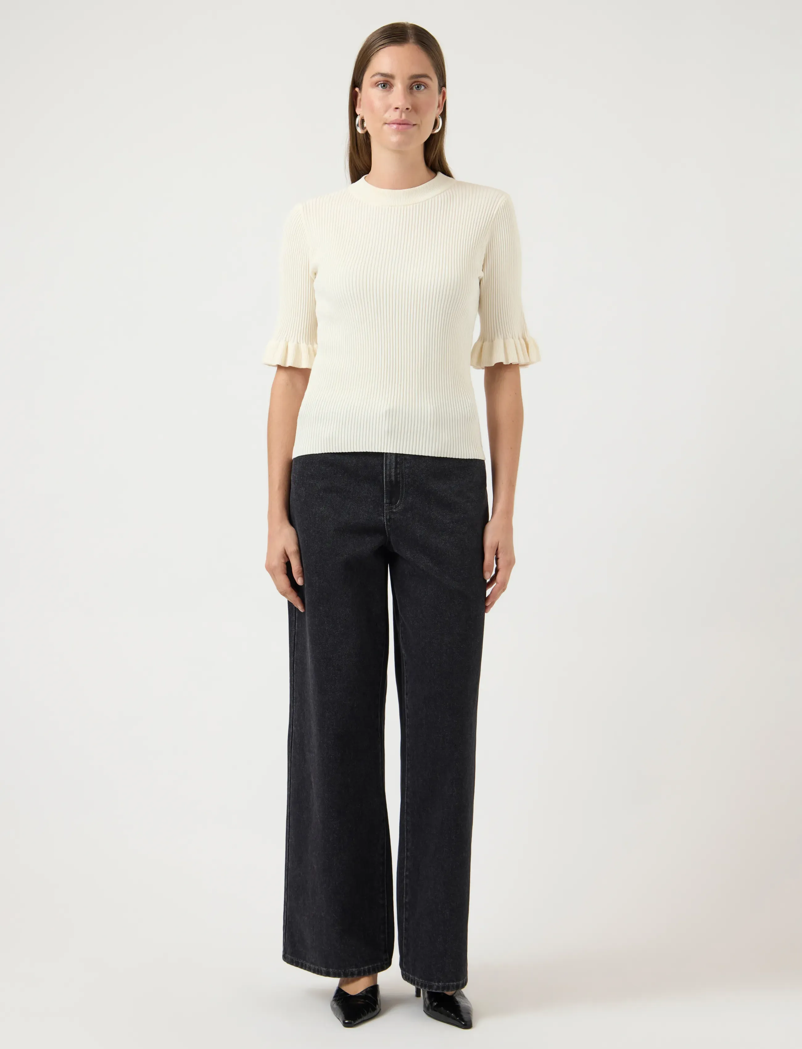 YAS - YASMIKLA SS KNIT TOP S. NOOS - sviitrid - pristine - 4