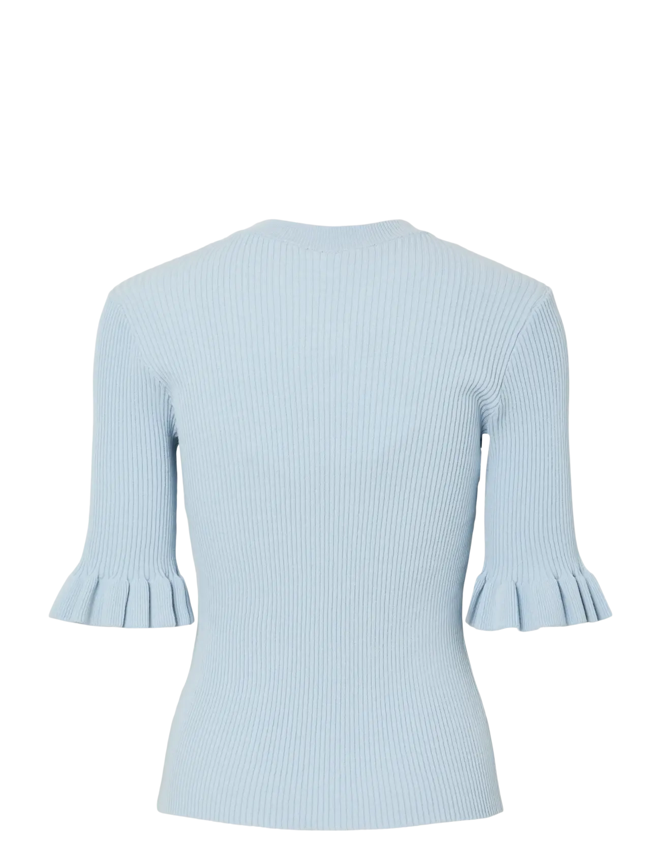 YAS - YASMIKLA SS KNIT TOP S. NOOS - stickade tröjor - skyway - 2