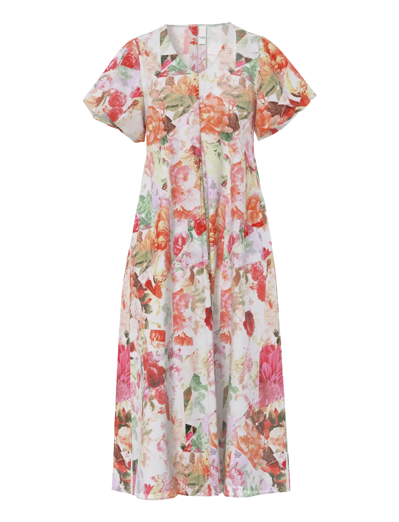 YAS YASROSALLA 2/4 LONG DRESS S. - Y.A.S - PRISTINE / multi