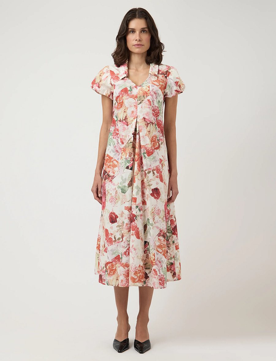 YAS - YASROSALLA 2/4 LONG DRESS S. - maxikleider - pristine - 0