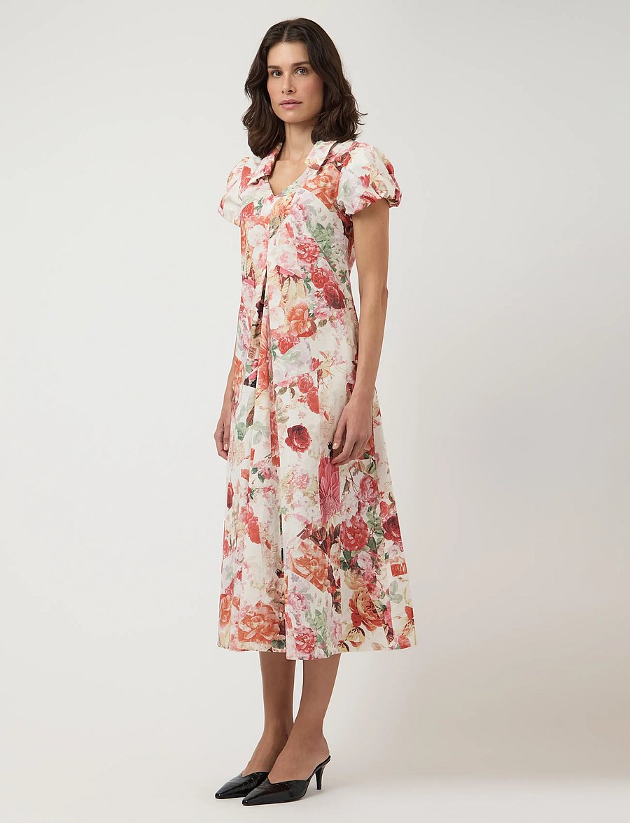 YAS - YASROSALLA 2/4 LONG DRESS S. - maxikleider - pristine - 4