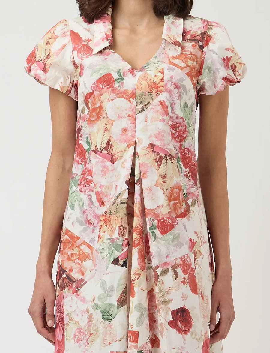 YAS - YASROSALLA 2/4 LONG DRESS S. - maxikleider - pristine - 5