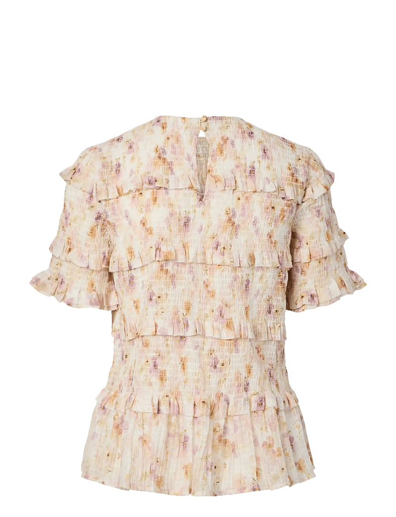 YAS - YASMIMMI 2/4 TOP - kortærmede bluser - pristine - 1