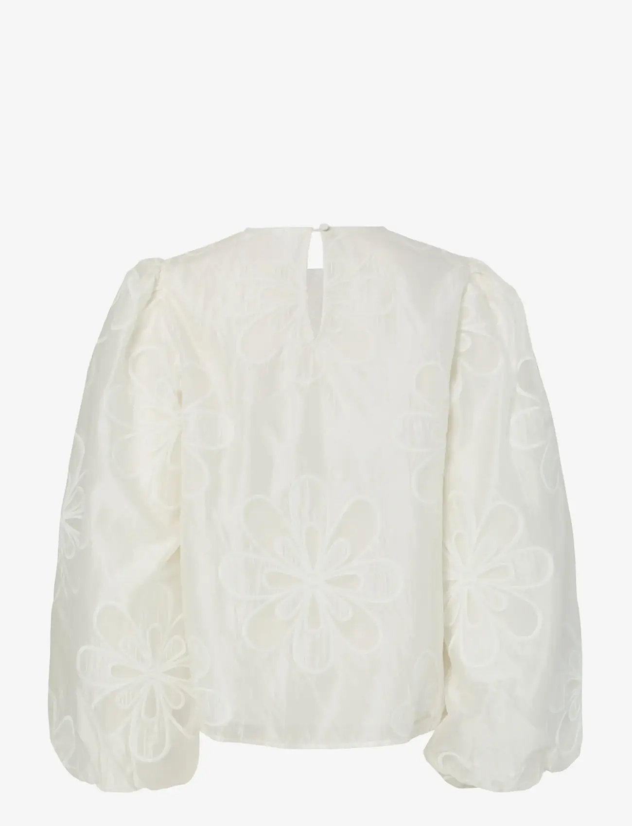 YAS - YASLIMA LS TOP - long sleeved blouses - star white - 2