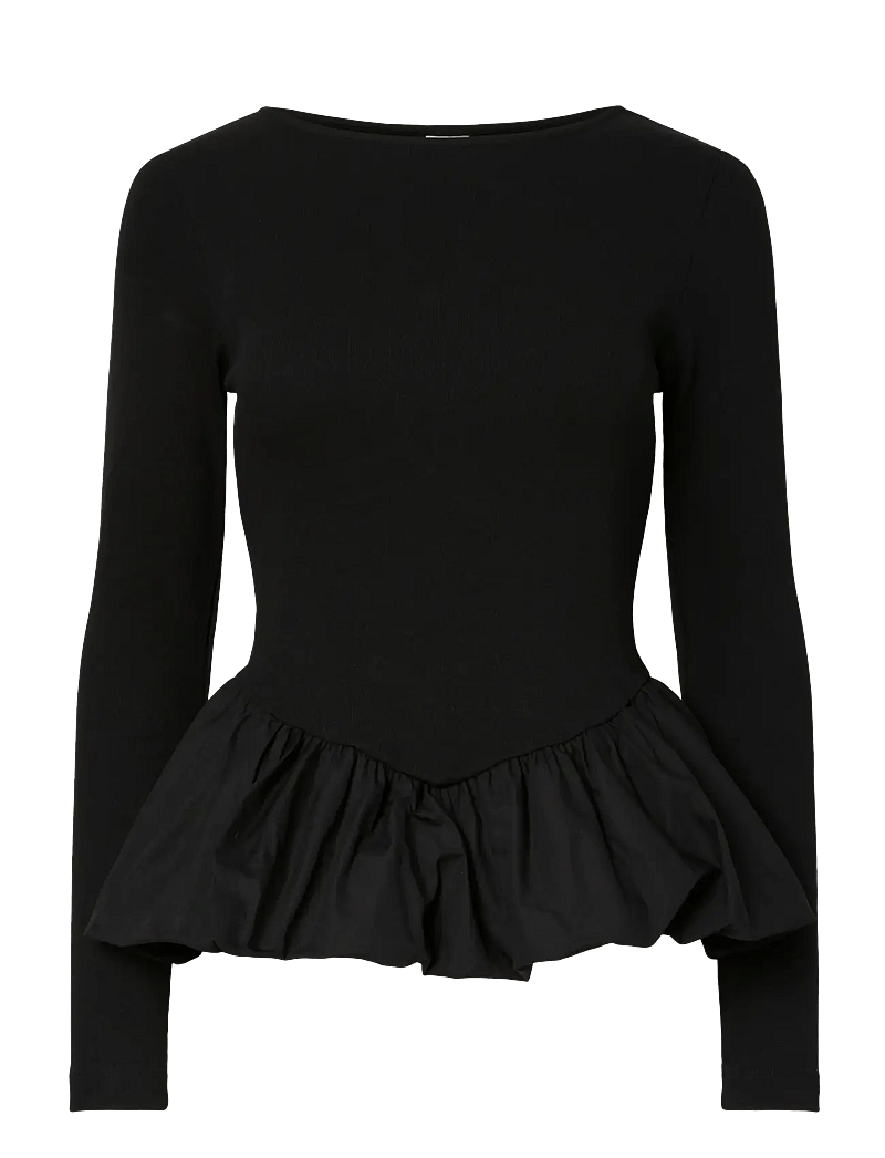 YAS - YASFERA LS TOP - EX - langærmede toppe - black - 1