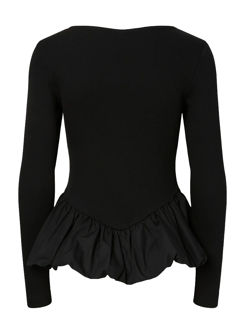 YAS - YASFERA LS TOP - EX - langærmede toppe - black - 2