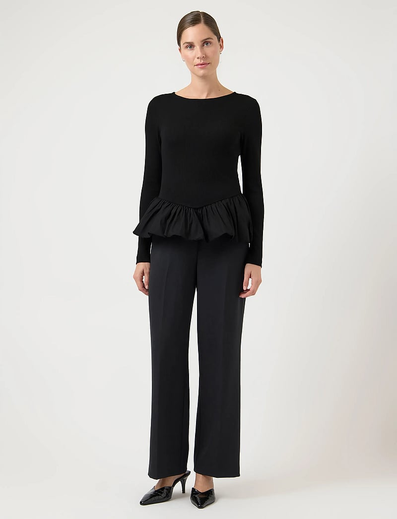 YAS - YASFERA LS TOP - EX - langærmede toppe - black - 4