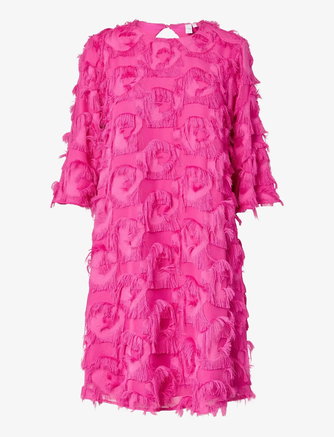 YAS - YASDIO 3/4 SHORT DRESS - D2D - sukienki na imprezę - rose violet - 1