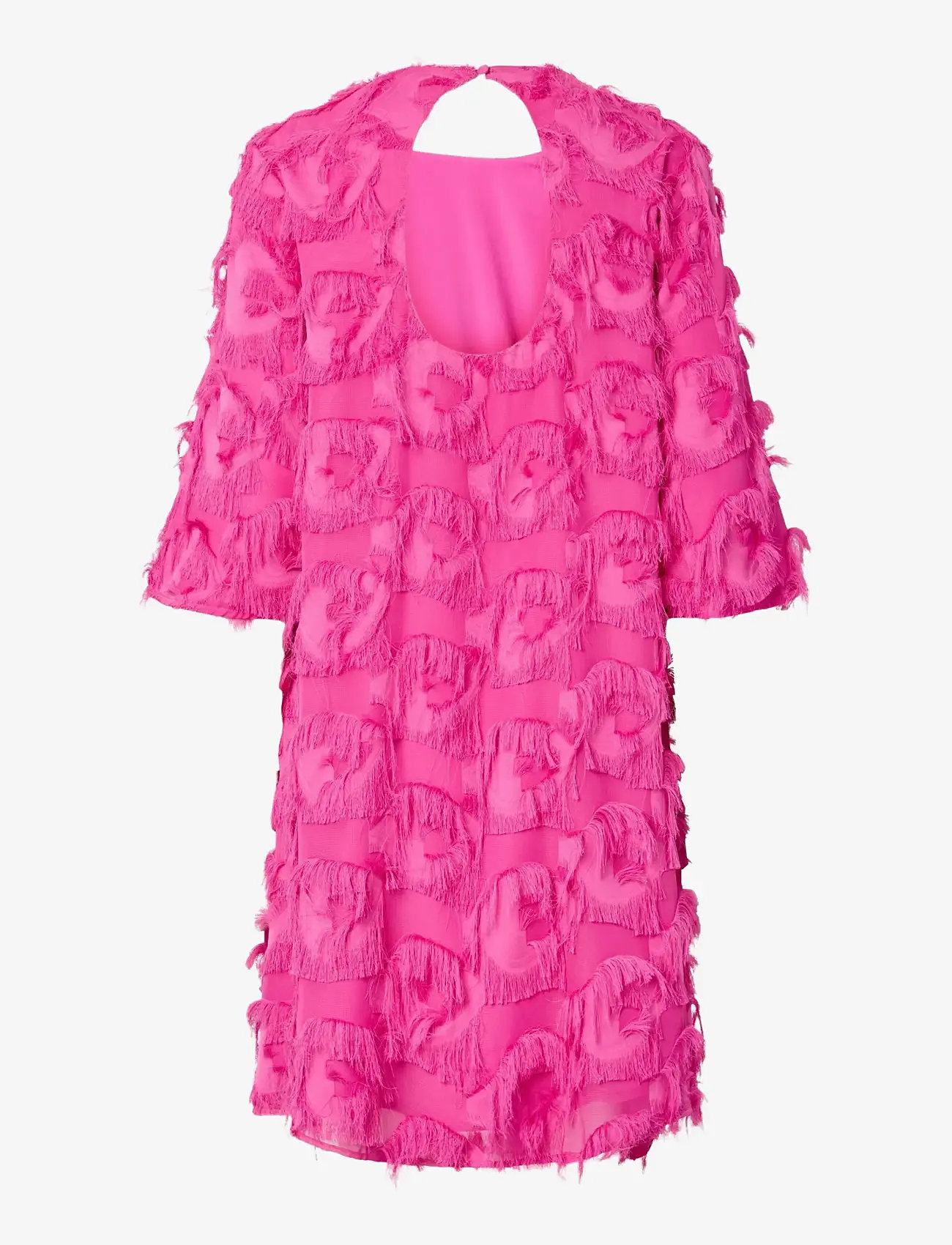 YAS - YASDIO 3/4 SHORT DRESS - D2D - sukienki na imprezę - rose violet - 2