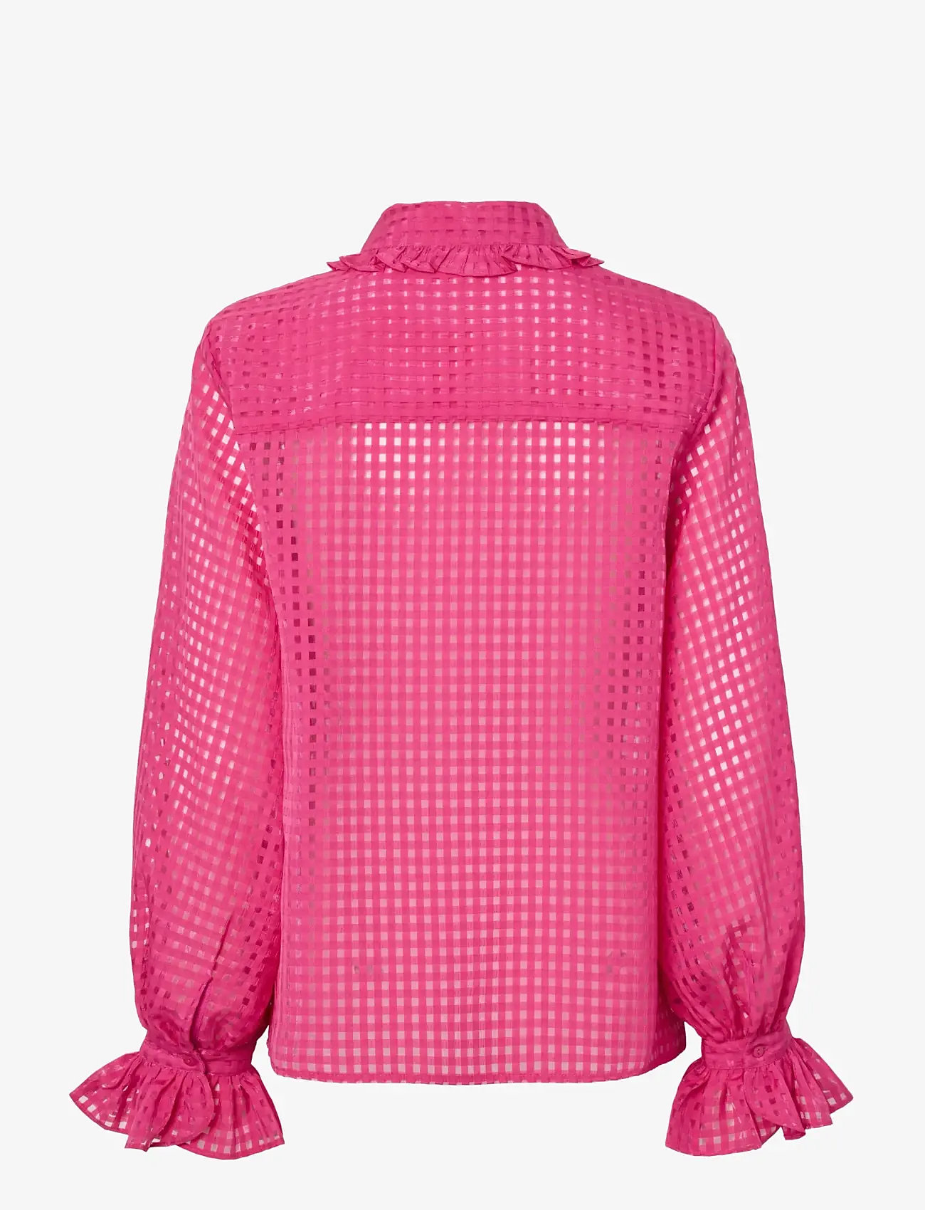 YAS - YASFELINE LS SHIRT NEW S. - D2D - pitkähihaiset kauluspaidat - rose violet - 2