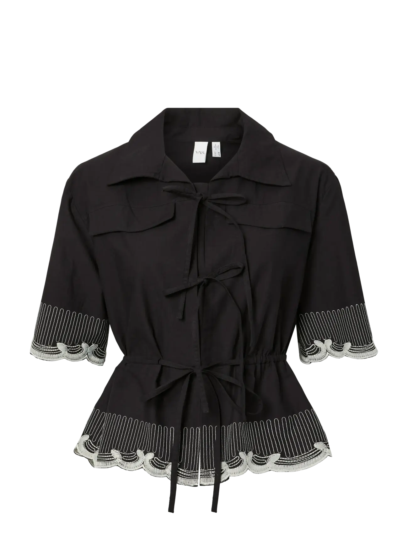 YAS YASRAMI 2/4 TOP S. - Kampagne - BLACK / black