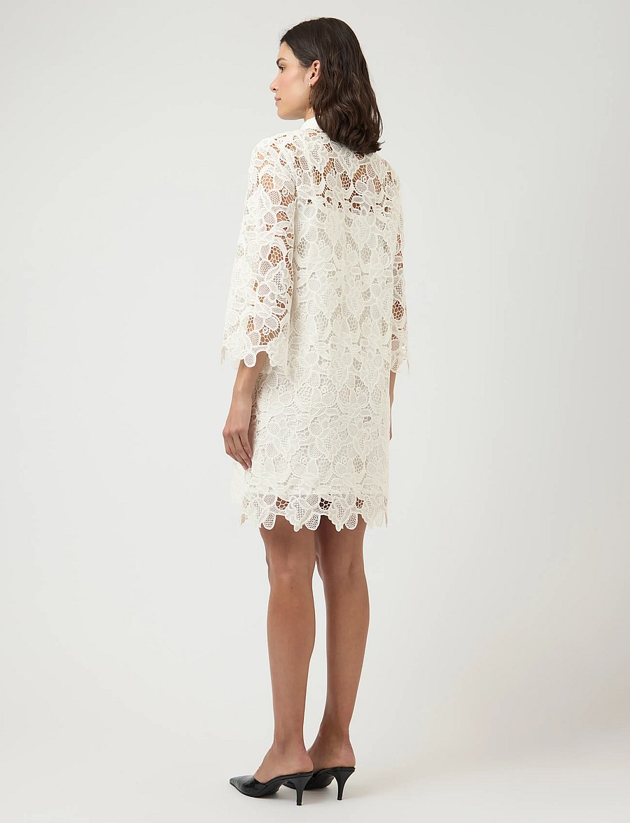YAS - YASGALA 7/8 LACE DRESS - SHOW - konfirmation - pristine - 3