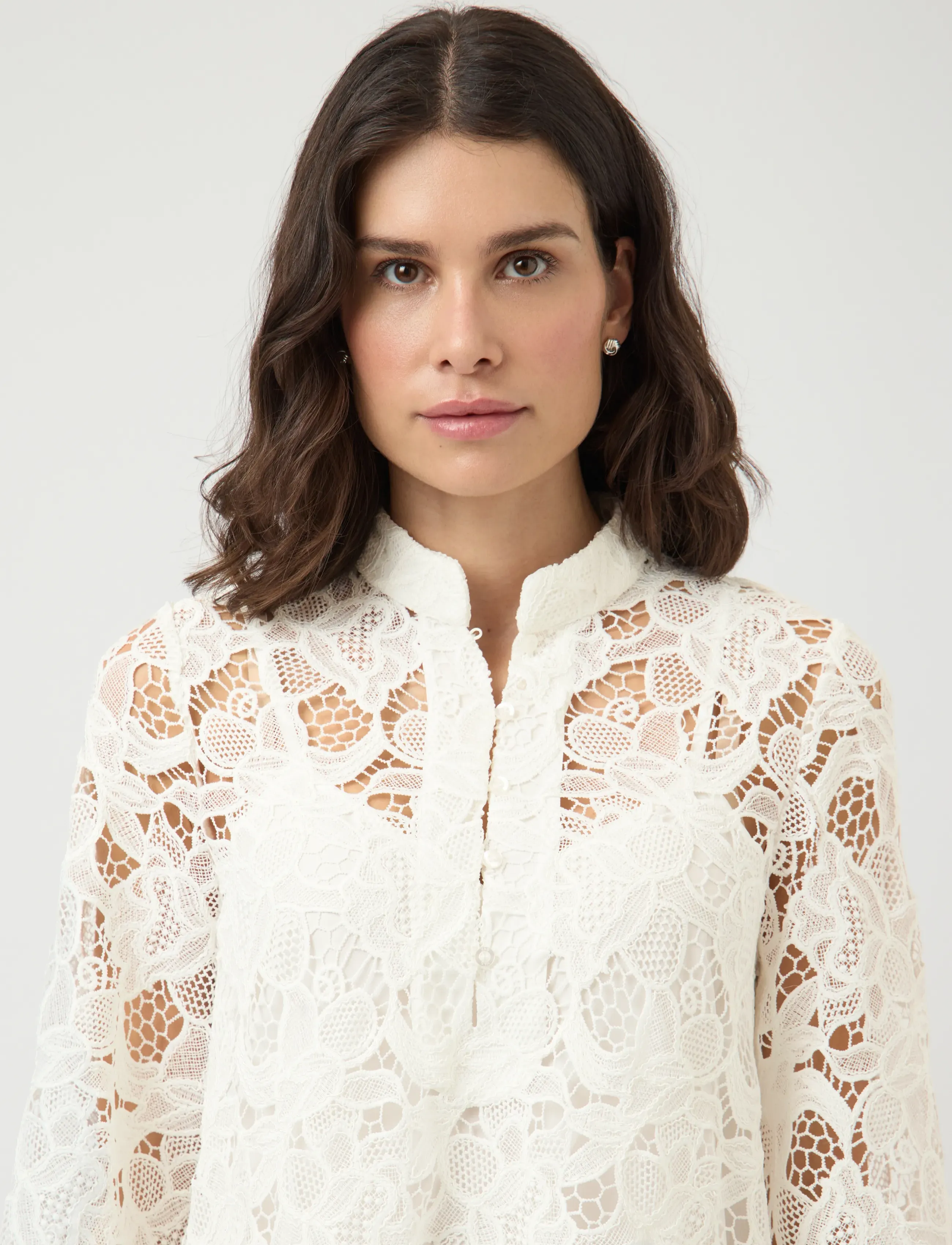 YAS - YASGALA 7/8 LACE DRESS - SHOW - konfirmation - pristine - 5