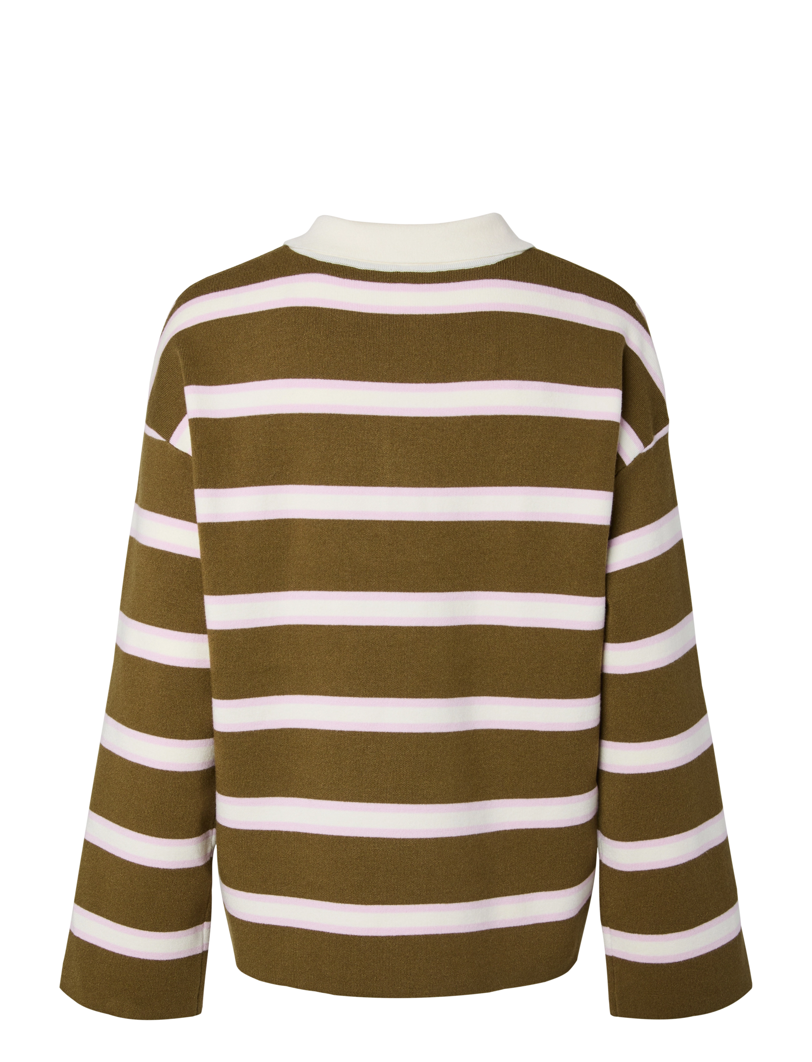 YAS - YASISABELL LS POLO KNIT PULLOVER S. NOOS - stickade tröjor - fir green - 2
