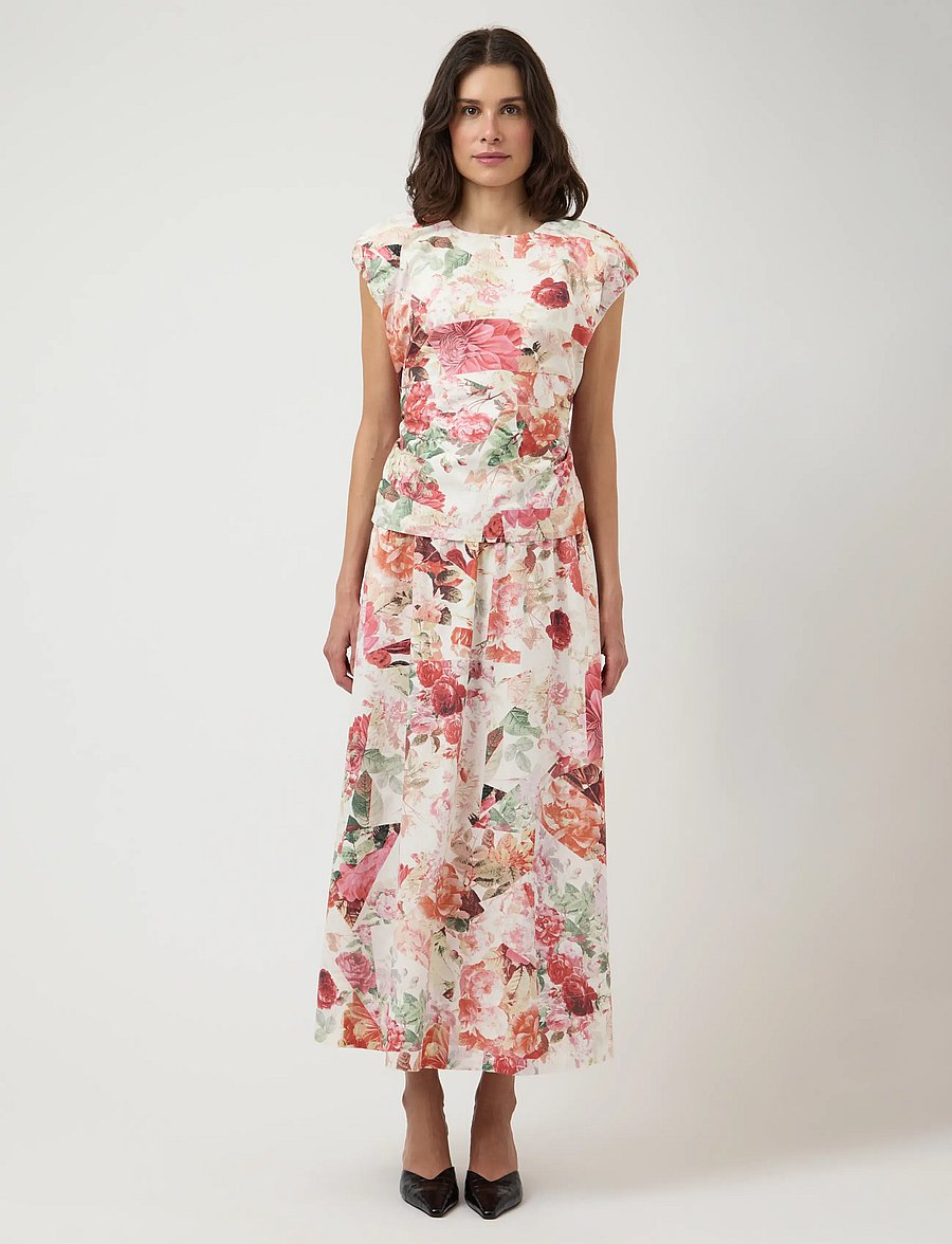 YAS - YASROSALLA HW LONG SKIRT S. - maxi skirts - pristine - 4