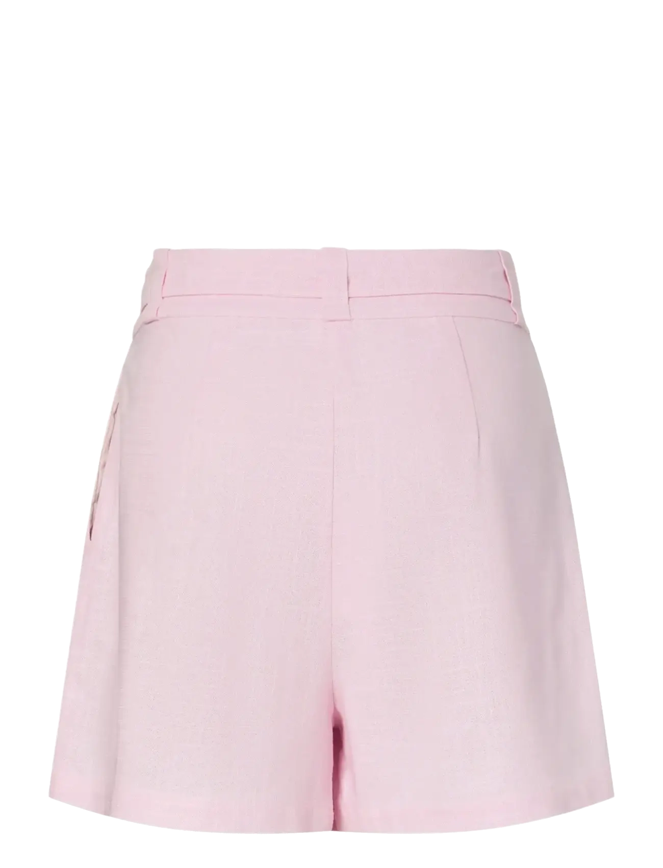 YAS - YASAGANA HW LINEN BLEND MINI SHORTS S. - linnen shorts - pink lady - 2