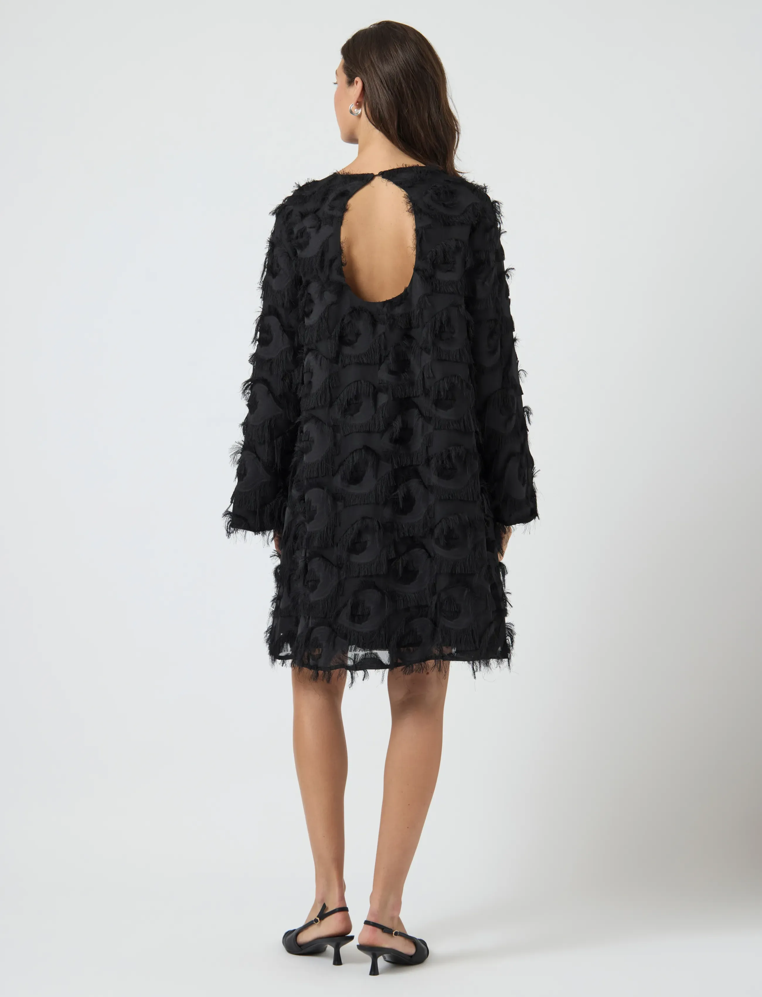 YAS - YASDIO LS DRESS - cocktail dresses - black - 3