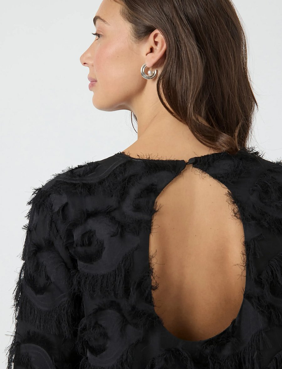 YAS - YASDIO LS DRESS - robes de cocktail - black - 4