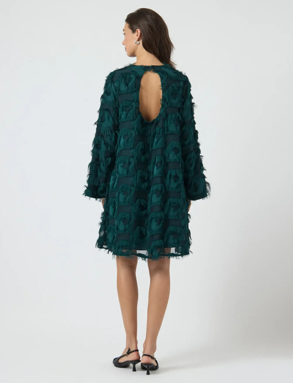 YAS - YASDIO LS DRESS - cocktailkleider - ponderosa pine - 3