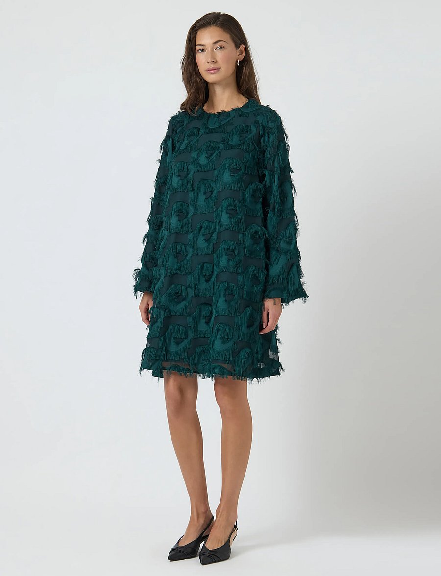 YAS - YASDIO LS DRESS - cocktailkjoler - ponderosa pine - 4