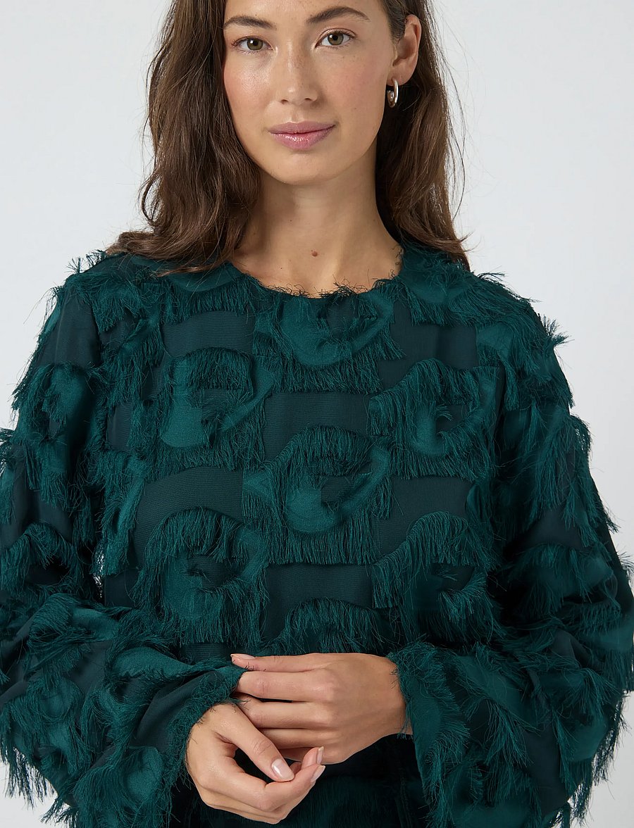 YAS - YASDIO LS DRESS - cocktailkjoler - ponderosa pine - 5