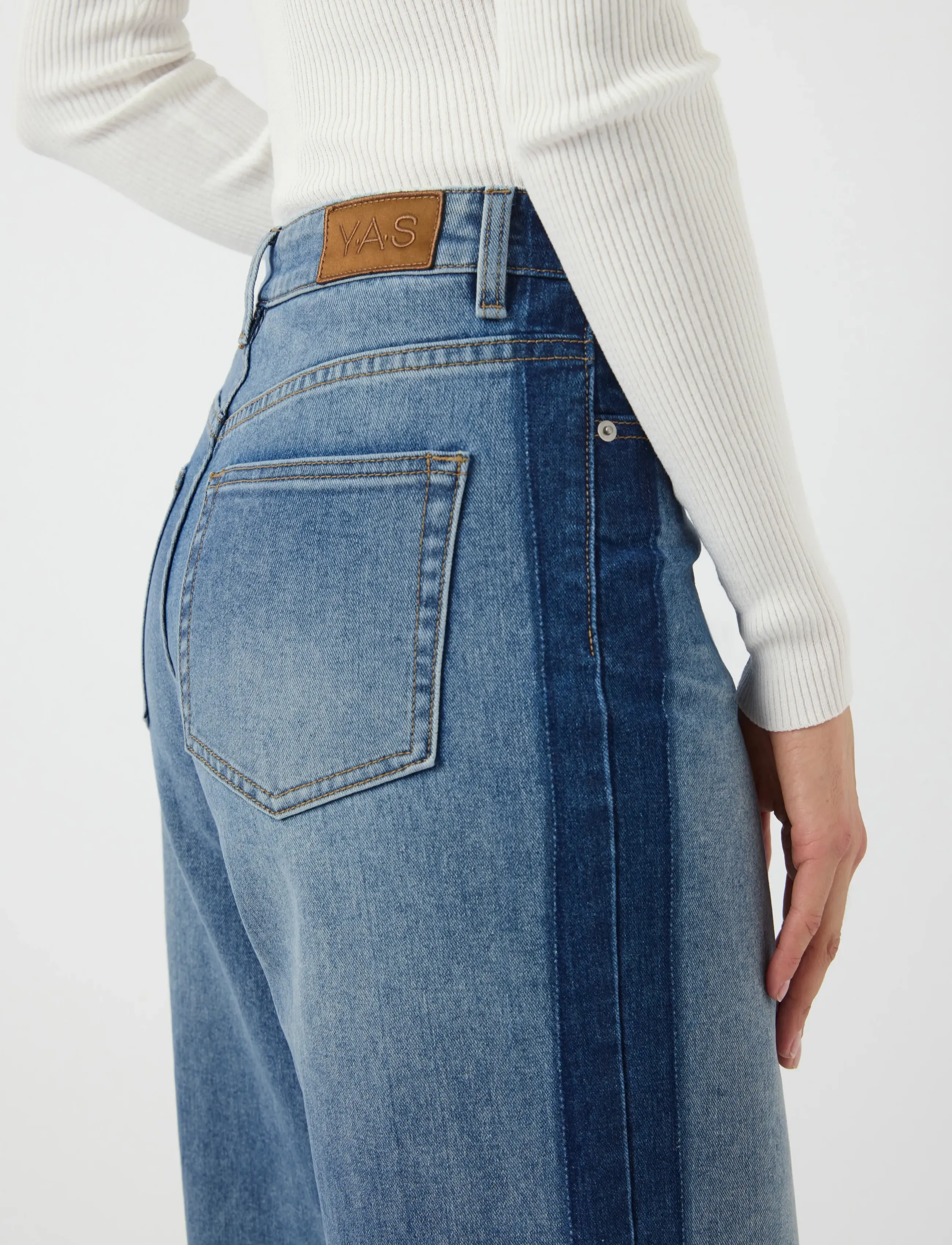 YAS - YASPAMELA HW JEANS - D2D - vida jeans - medium blue denim - 5