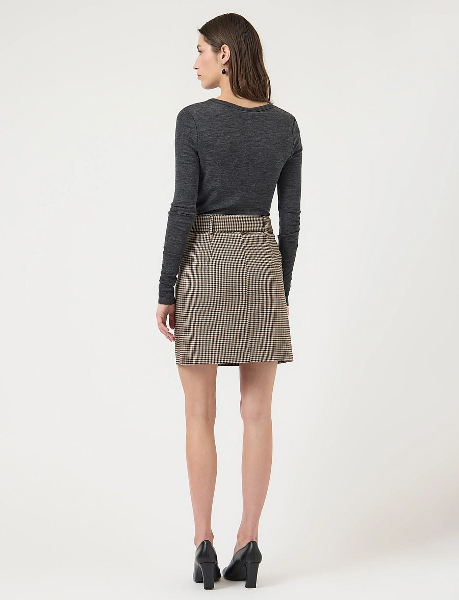 YAS - YASFIRA HMW MINI SKIRT - miniseelikud - fungi - 3