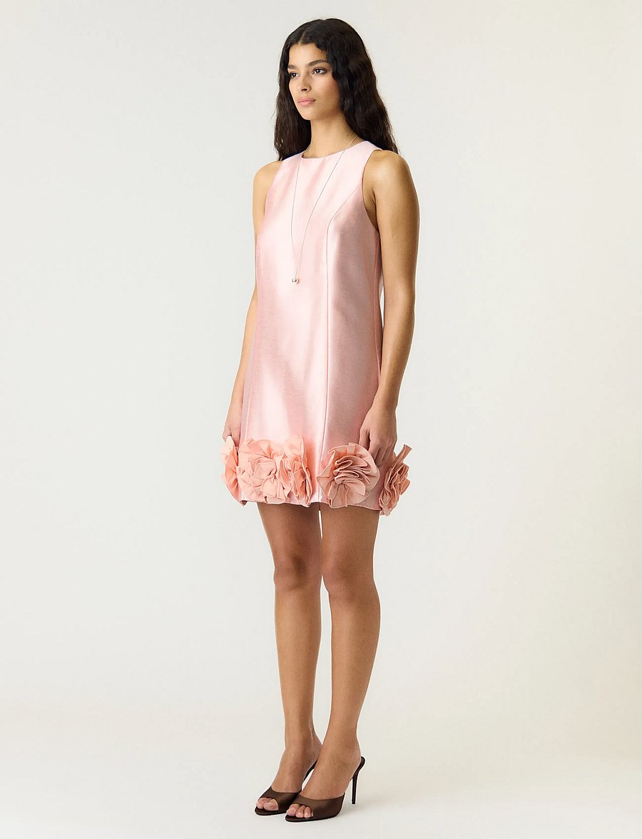 YAS - YASELLINA SL MINI DRESS - CELEB - juhlamekot - blushing rose - 4
