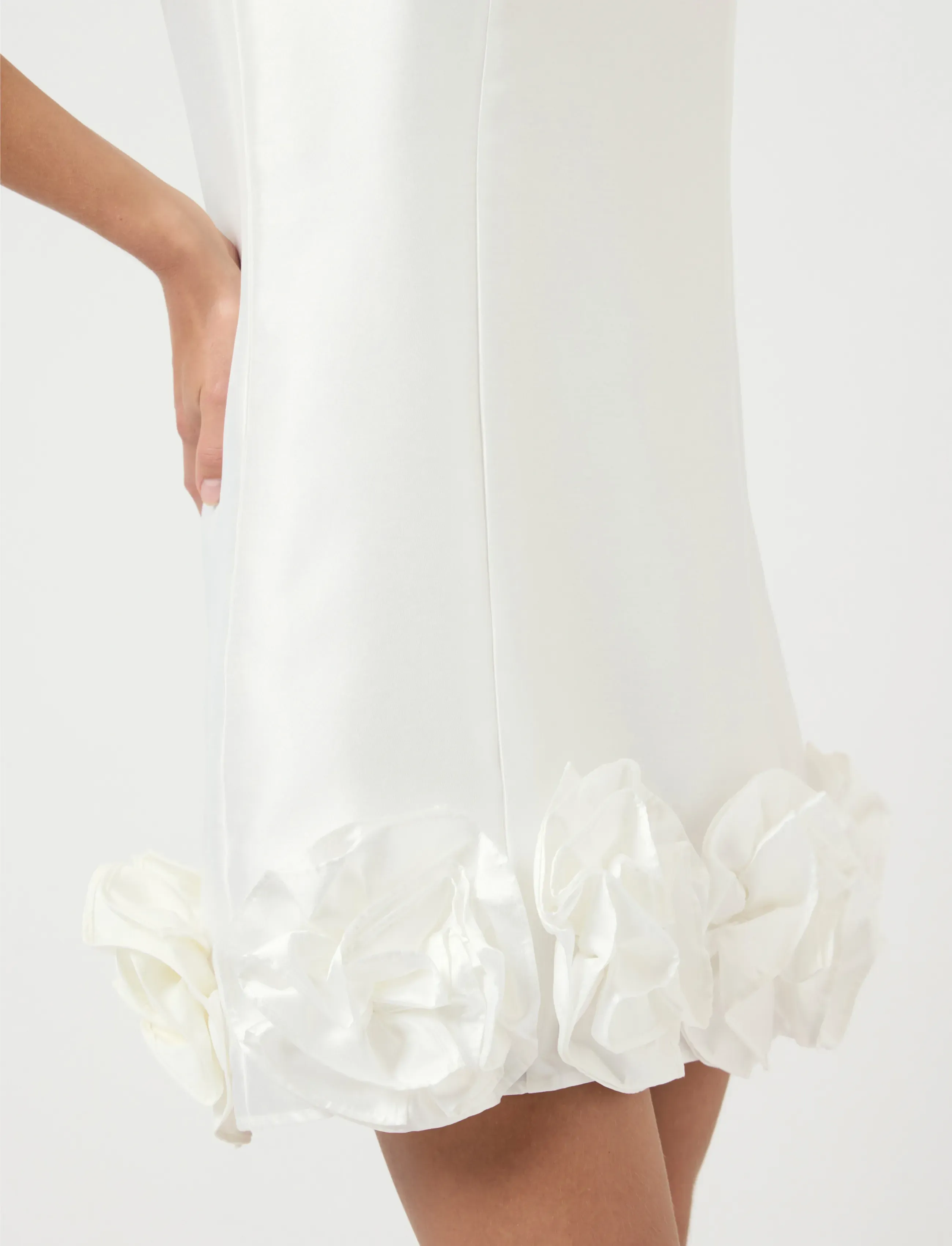 YAS - YASELLINA SL MINI DRESS - CELEB - festklänningar - gardenia - 4