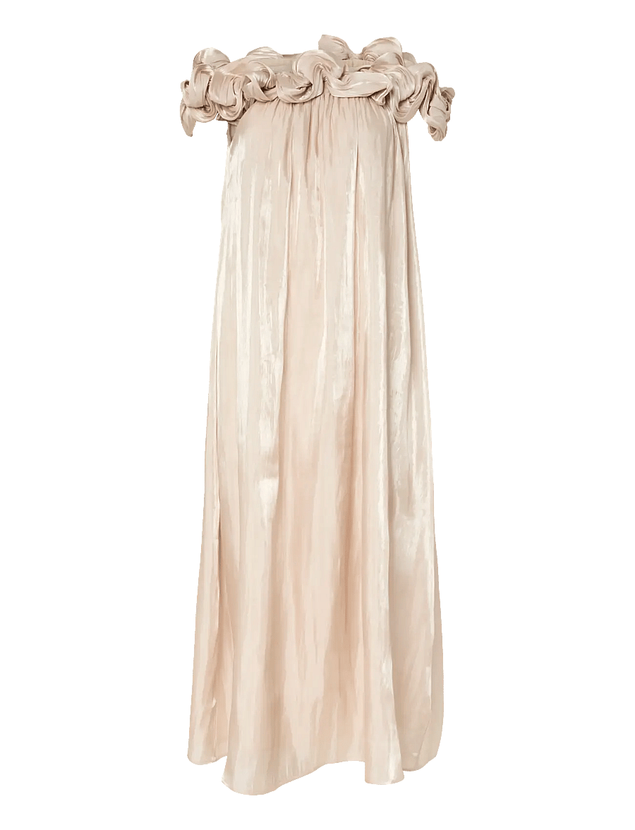 YAS - YASTURINO OS LONG DRESS - SHOW - festklänningar - fog - 0