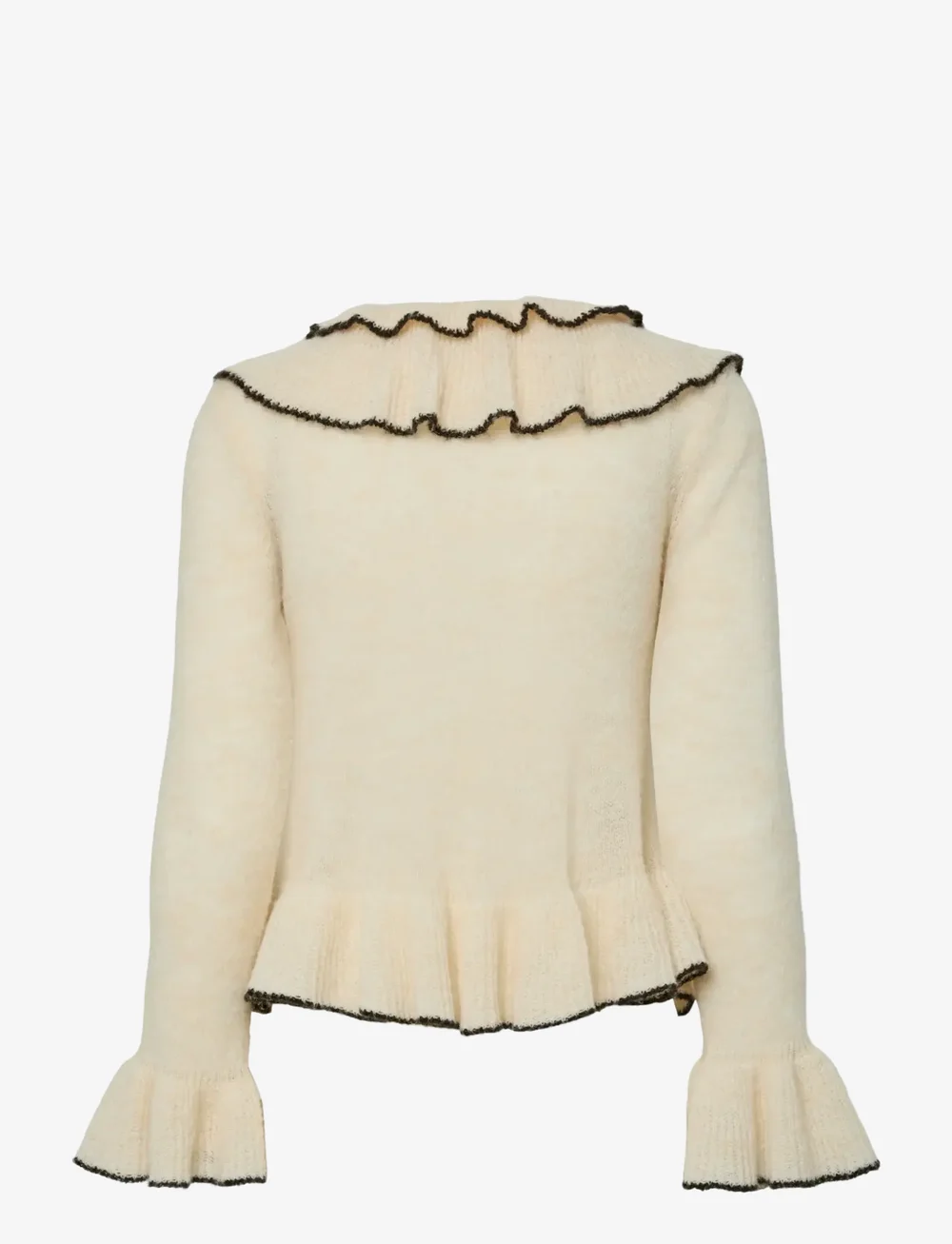 YAS - YASNANA LS KNIT CARDIGAN S. - D2D - koftor - birch - 1