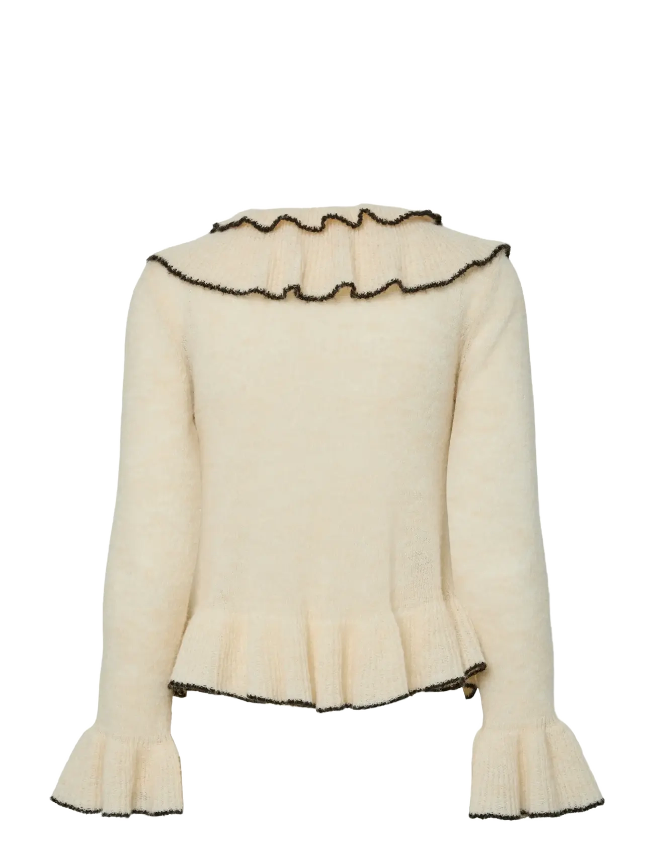 YAS - YASNANA LS KNIT CARDIGAN S. - D2D - birch - 1