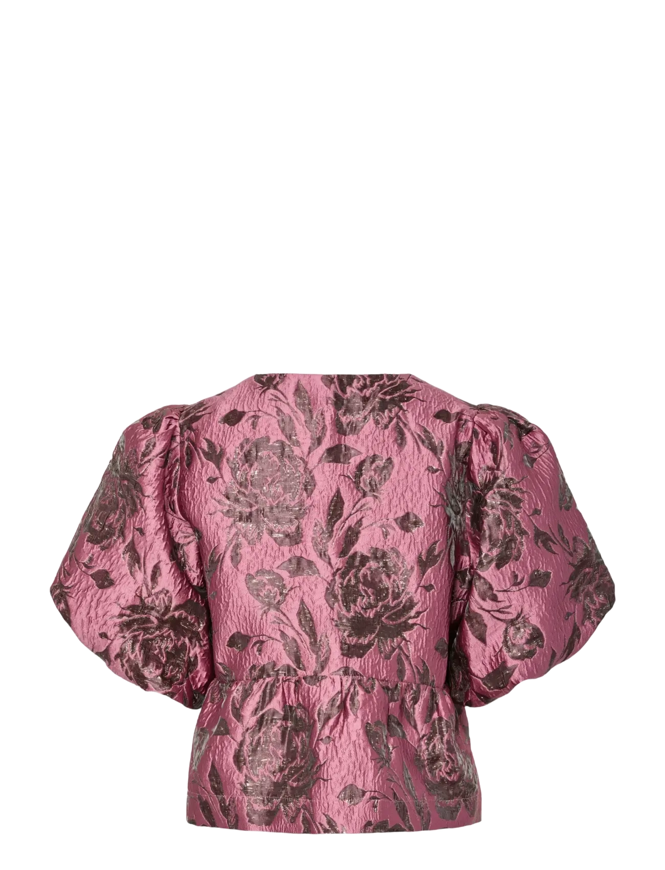 YAS - YASMARIE 2/4 BOW TOP - D2D - kortærmede bluser - renaissance rose - 2